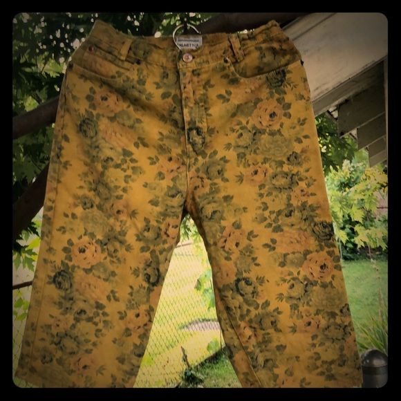 Cropped floral jean - Picture 1 of 3